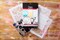 Sizzix Clear stamp Set 18/Pkg W/ Stencils 3/PKg By Vic Von S-Geometric